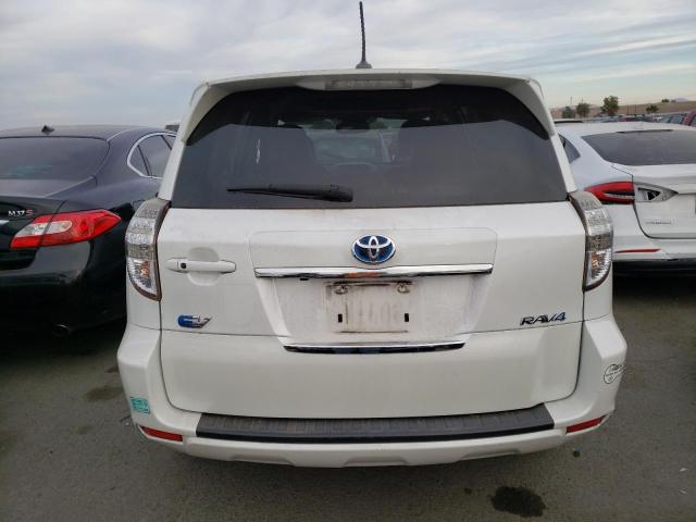 2T3YL4DV5CW001197 - 2012 TOYOTA RAV4 EV WHITE photo 6