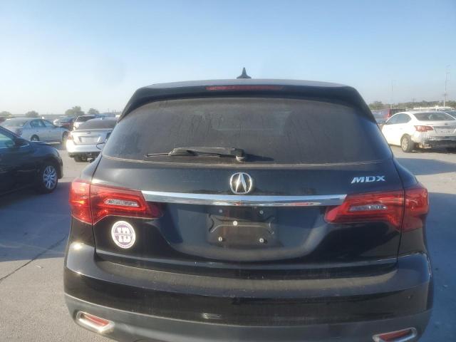 5FRYD3H40FB001559 - 2015 ACURA MDX TECHNOLOGY BLACK photo 6