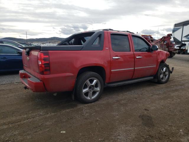 3GNTKGE3XBG247969 - 2011 CHEVROLET AVALANCHE LTZ RED photo 3