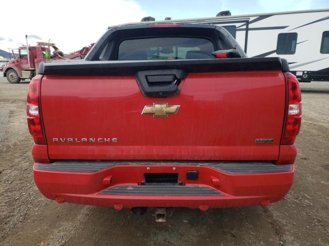 3GNTKGE3XBG247969 - 2011 CHEVROLET AVALANCHE LTZ RED photo 6