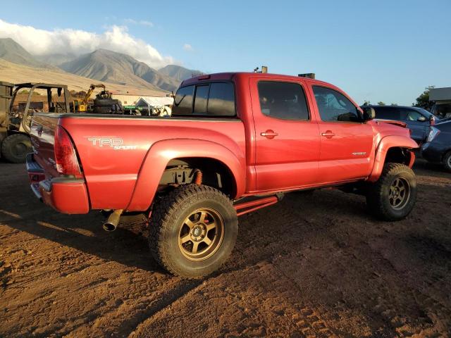 3TMJU4GN8BM115737 - 2011 TOYOTA TACOMA DOUBLE CAB PRERUNNER RED photo 3