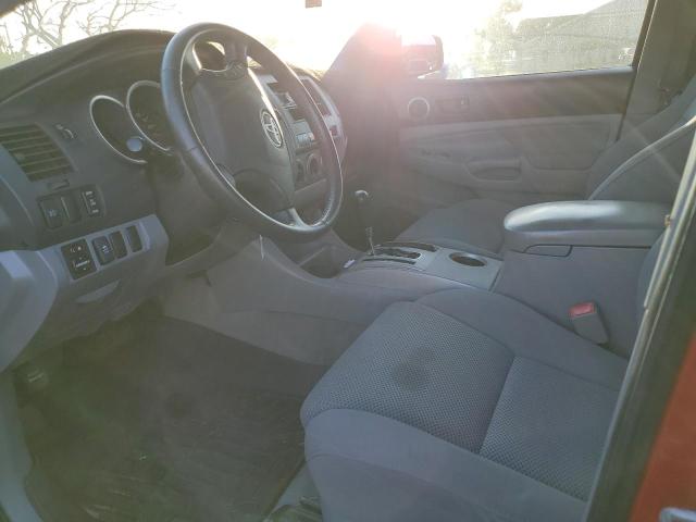 3TMJU4GN8BM115737 - 2011 TOYOTA TACOMA DOUBLE CAB PRERUNNER RED photo 7