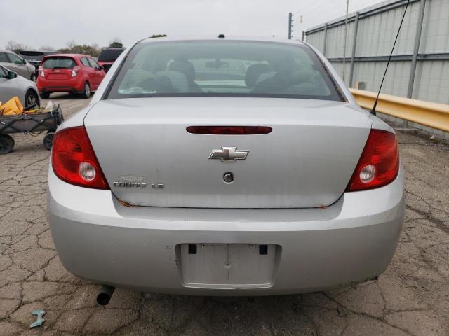 1G1AK58FX87179454 - 2008 CHEVROLET COBALT LS SILVER photo 6