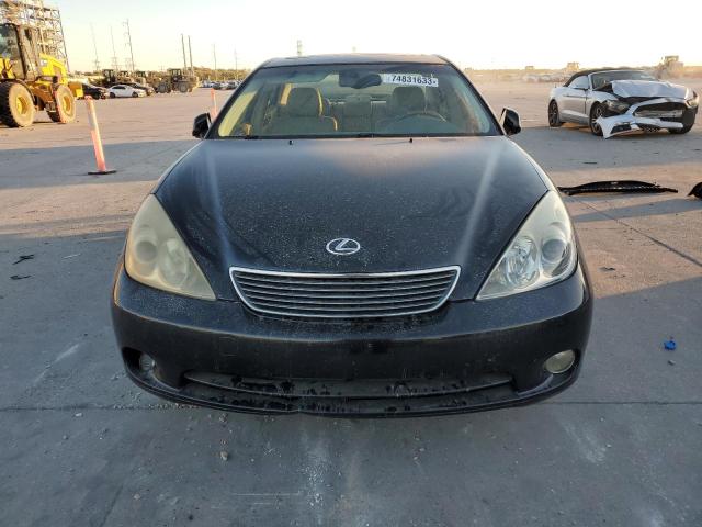 JTHBA30G565146862 - 2006 LEXUS ES 330 BLACK photo 5