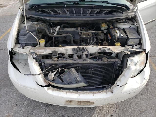 2C4GP54L35R344219 - 2005 CHRYSLER TOWN & COU TOURING WHITE photo 12