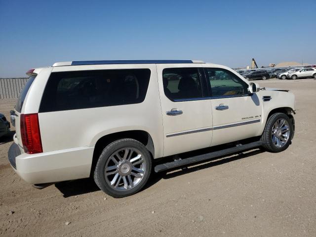 1GYFK362X9R143541 - 2009 CADILLAC ESCALADE ESV PLATINUM თეთრი ფოტო 3
