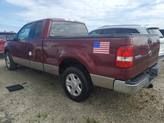 1FTRX12W84NA12500 - 2004 FORD F150 BURGUNDY photo 2