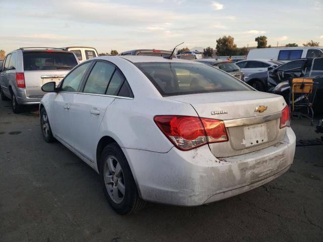 1G1PC5SB2D7247172 - 2013 CHEVROLET CRUZE LT WHITE photo 2