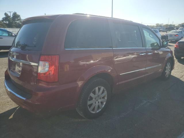 2C4RC1CG9CR393245 - 2012 CHRYSLER TOWN & COU TOURING L BURGUNDY photo 3