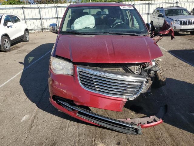 2C4RC1CG9CR393245 - 2012 CHRYSLER TOWN & COU TOURING L BURGUNDY photo 5