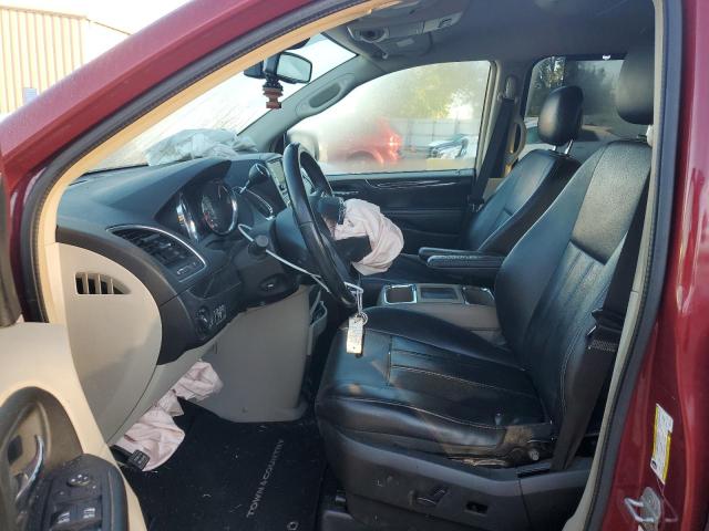 2C4RC1CG9CR393245 - 2012 CHRYSLER TOWN & COU TOURING L BURGUNDY photo 7