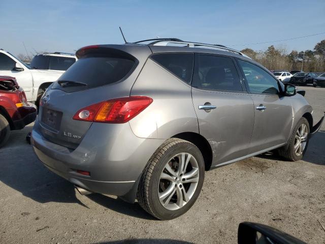 JN8AZ18W29W123144 - 2009 NISSAN MURANO S GRAY photo 3