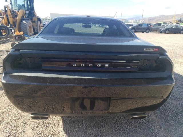 2B3CJ7DW7AH137047 - 2010 DODGE CHALLENGER SRT-8 BLACK photo 6