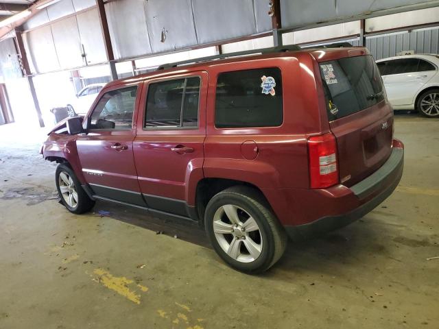 1C4NJPFA2ED694847 - 2014 JEEP PATRIOT LATITUDE RED photo 2