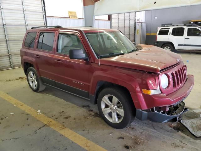 1C4NJPFA2ED694847 - 2014 JEEP PATRIOT LATITUDE RED photo 4