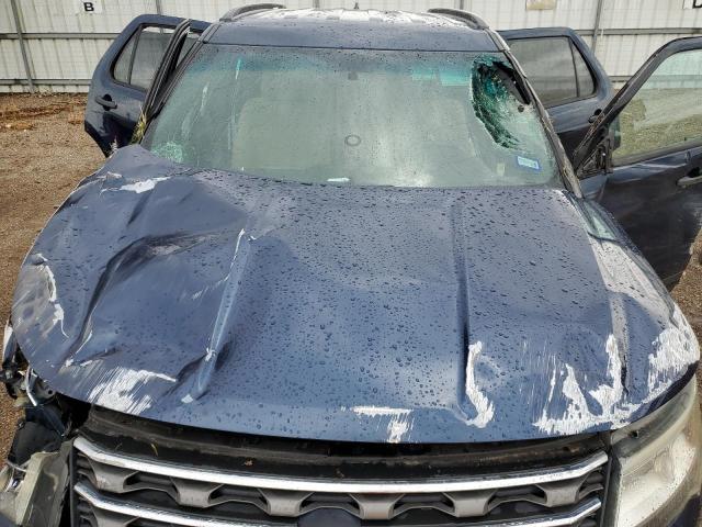 1FM5K7BH1HGA69175 - 2017 FORD EXPLORER BLUE photo 12