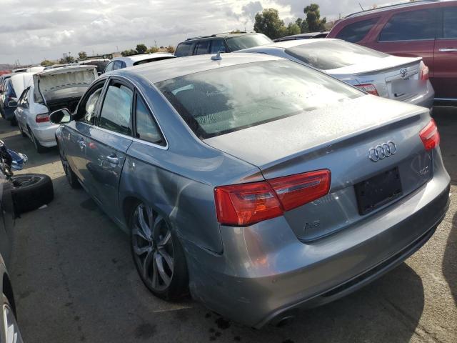 WAUHGAFC1CN162276 - 2012 AUDI A6 PRESTIGE GRAY photo 2