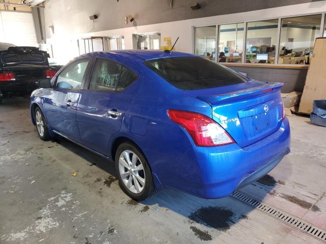 3N1CN7AP9GL861342 - 2016 NISSAN VERSA S BLUE photo 2