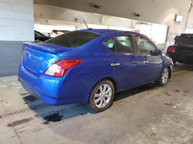 3N1CN7AP9GL861342 - 2016 NISSAN VERSA S BLUE photo 3