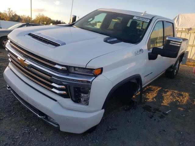 2GC4YREY0N1241128 - 2022 CHEVROLET SILVERADO K2500 HIGH COUNTRY WHITE photo 1