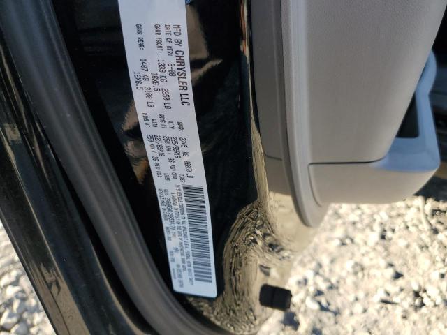 2A8HR54129R534170 - 2009 CHRYSLER TOWN & COU TOURING შავი ფოტო 13