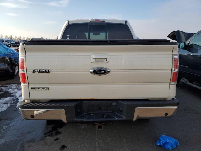 1FTPW14V59FA55241 - 2009 FORD F150 SUPERCREW CREAM photo 6