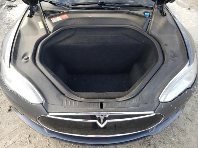 5YJSA1E22GF131299 - 2016 TESLA MODEL S GRAY photo 12