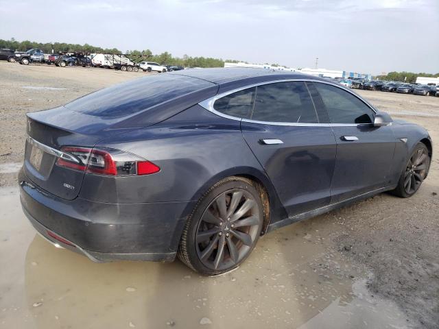 5YJSA1E22GF131299 - 2016 TESLA MODEL S GRAY photo 3