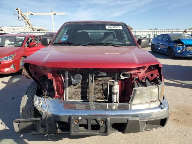 1GTDT136958279469 - 2005 GMC CANYON MAROON photo 5