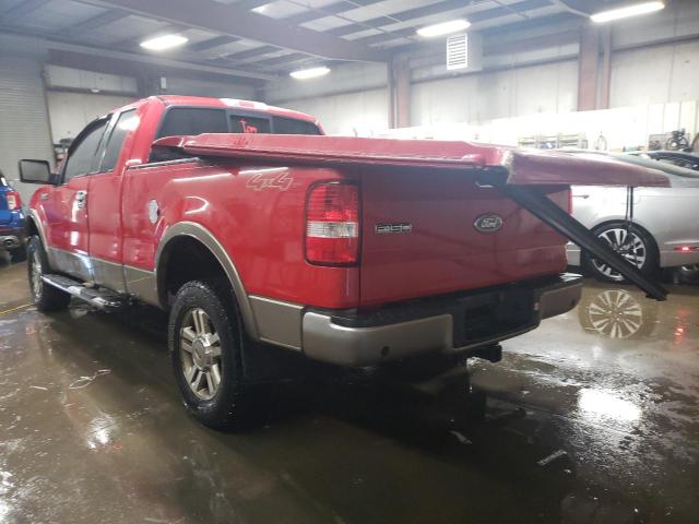 1FTPX14585NA77828 - 2005 FORD F150 RED photo 2