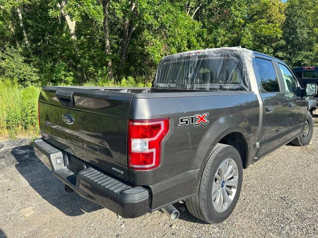 1FTEW1CP2JKE66845 - 2018 FORD F150 SUPERCREW GRAY photo 4