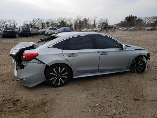 2HGFE1F71NH323192 - 2022 HONDA CIVIC EX SILVER photo 3