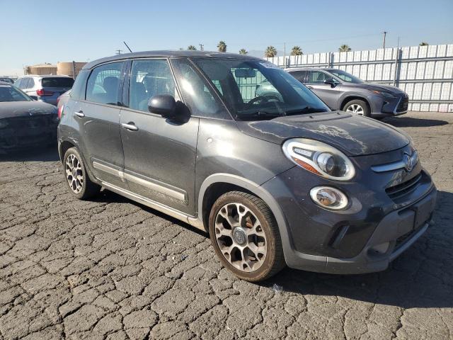 ZFBCFADHXEZ010526 - 2014 FIAT 500L TREKKING GRAY photo 4