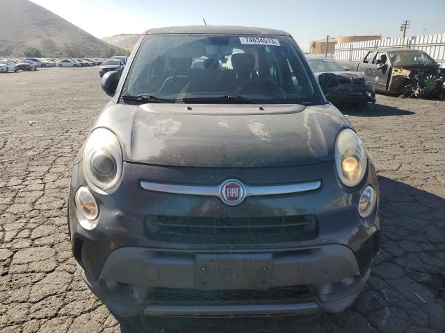 ZFBCFADHXEZ010526 - 2014 FIAT 500L TREKKING GRAY photo 5