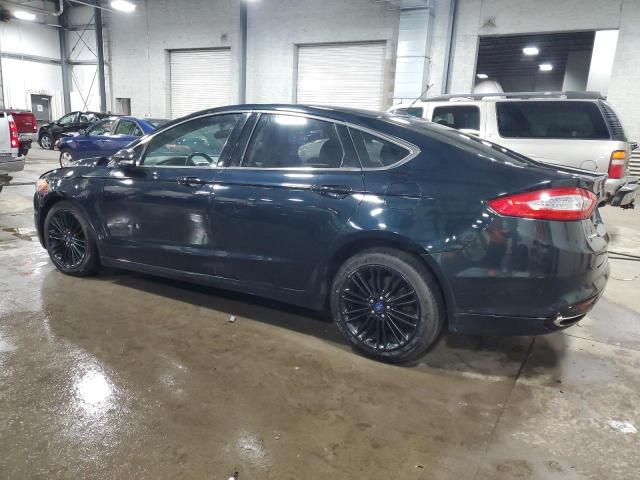 3FA6P0H97ER109948 - 2014 FORD FUSION SE BLACK photo 2