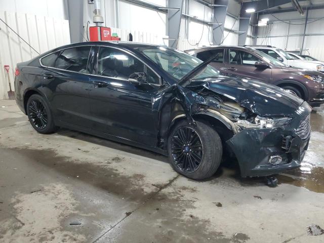 3FA6P0H97ER109948 - 2014 FORD FUSION SE BLACK photo 4