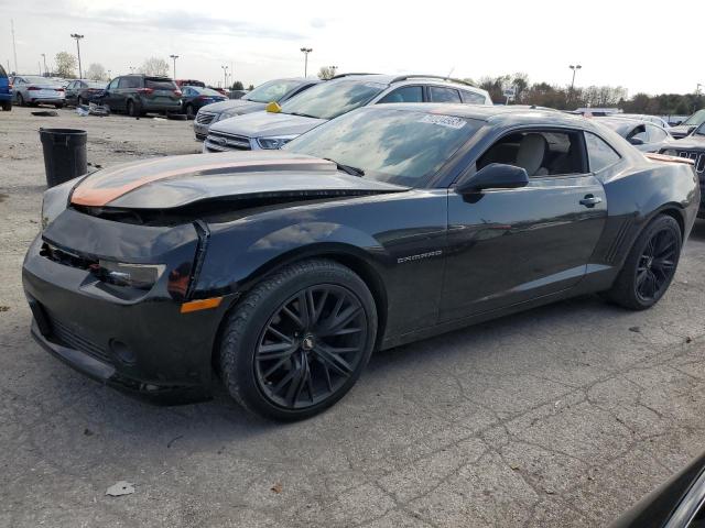 2G1FD1E38F9207332 - 2015 CHEVROLET CAMARO LT BLACK photo 1