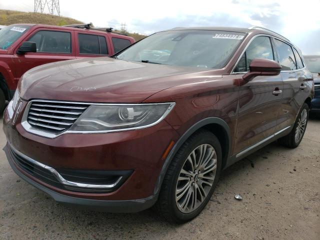 2LMTJ8LRXGBL63207 - 2016 LINCOLN MKX RESERVE 棕色 照片 1