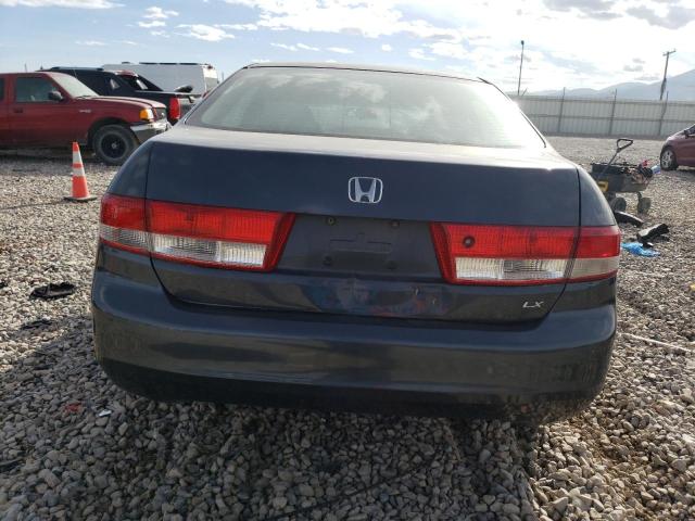 1HGCM56384A020028 - 2004 HONDA ACCORD LX GRAY photo 6