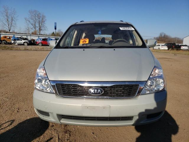 KNDMG4C71C6456135 - 2012 KIA SEDONA LX BEIGE photo 5