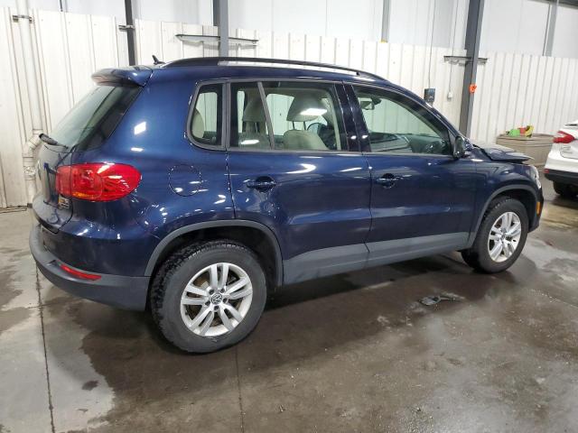 WVGBV7AXXGW509353 - 2016 VOLKSWAGEN TIGUAN S BLUE photo 3