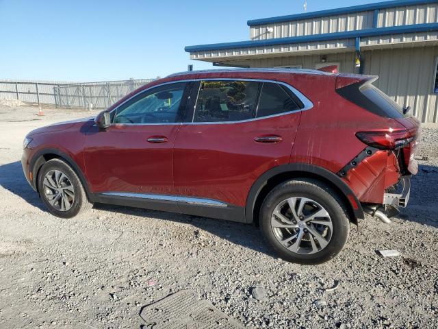 LRBFZPR4XPD187490 - 2023 BUICK ENVISION ESSENCE Բորդո լուսանկար 2