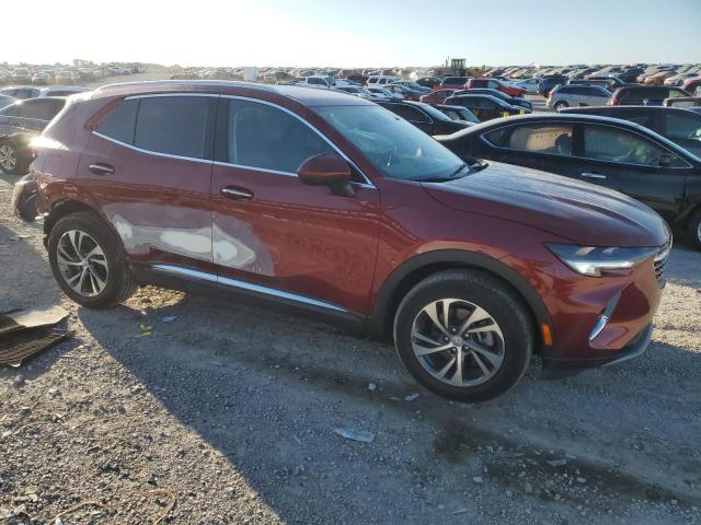 LRBFZPR4XPD187490 - 2023 BUICK ENVISION ESSENCE Բորդո լուսանկար 4