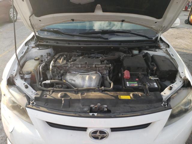 JTKJF5C78C3043909 - 2012 TOYOTA SCION TC თეთრი ფოტო 11