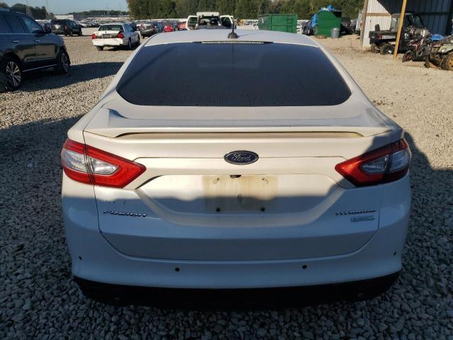 3FA6P0K92ER372910 - 2014 FORD FUSION TITANIUM WHITE photo 6