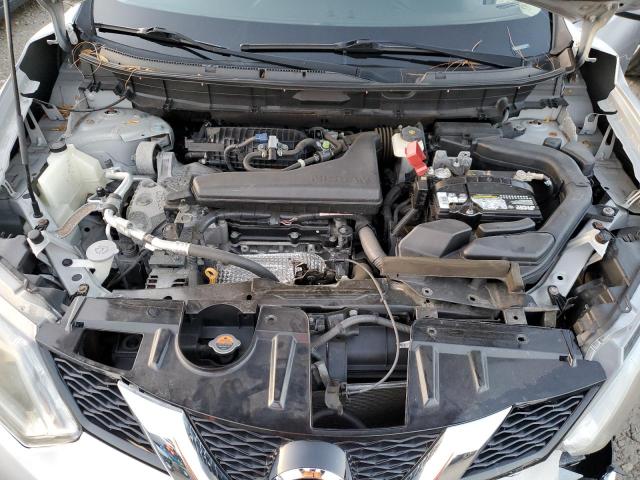 5N1AT2MVXEC803154 - 2014 NISSAN ROGUE S SILVER photo 11