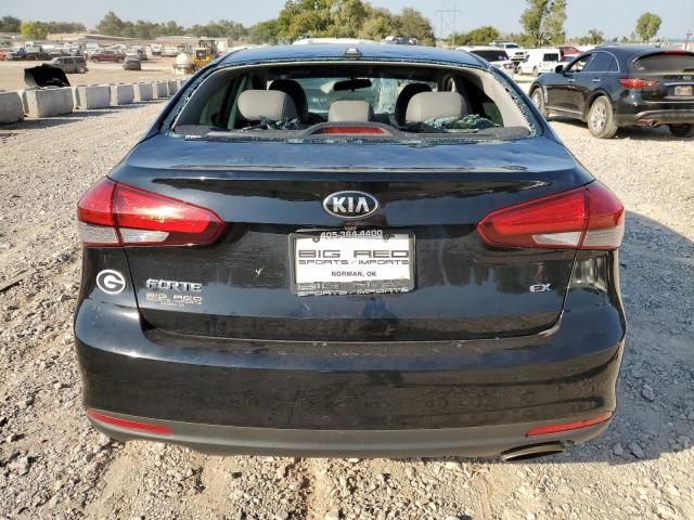 3KPFL4A82HE123637 - 2017 KIA FORTE EX BLACK photo 6