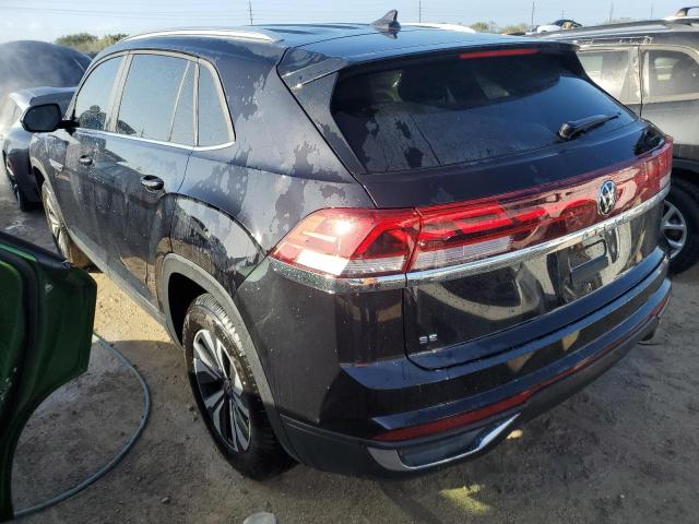 1V2DE2CA9RC234263 - 2024 VOLKSWAGEN ATLAS CROS SE Черный фото 2