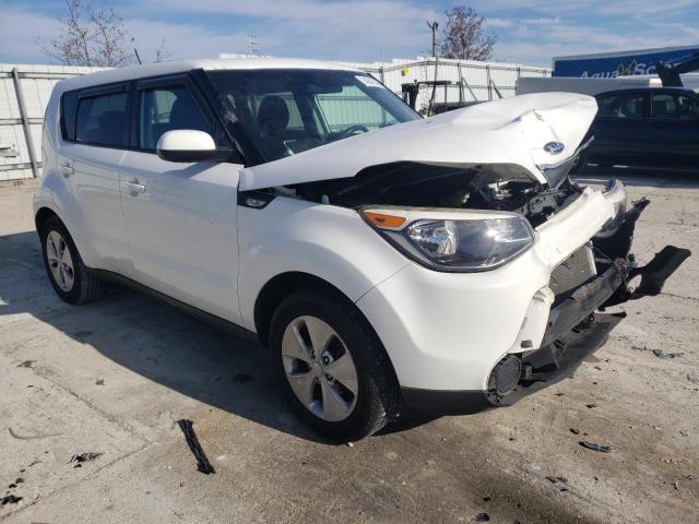 KNDJN2A22E7080417 - 2014 KIA SOUL WHITE photo 4