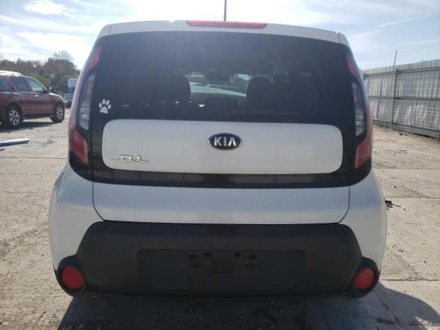 KNDJN2A22E7080417 - 2014 KIA SOUL WHITE photo 6